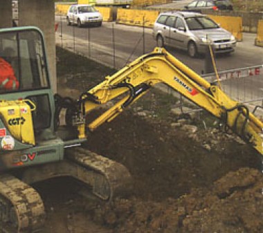 un lavoro in cantiere italiano