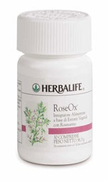 rose ox prodotto herbalife integratore a base di rosmarino